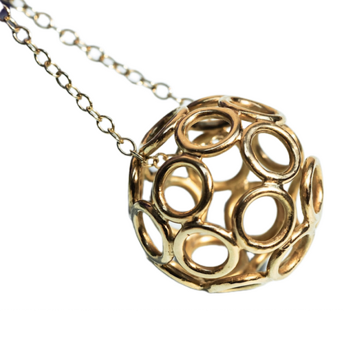 Golden Glob Necklace